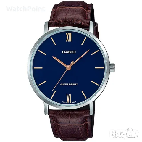 Мъжки аналогов часовник Casio - Casio Collection - MTP-VT01L-2BUDF, снимка 1 - Мъжки - 49202775