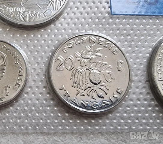 Френска полинезия.
1, 2, 5,10, 20, 50 и 100 франка. 
2003 - 2006 година.
UNC. 
Чисто нови.
 7 бр., снимка 4 - Нумизматика и бонистика - 49592171