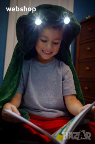 Детско Одеяло със Светещи очи , Динозавър/Еднорог, снимка 5 - Спално бельо и завивки - 46123861