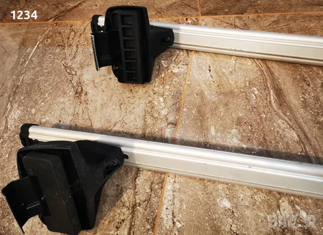 Алуминиев багажник напречни греди THULE рейки за NISSAN Juke първа генерация F15, снимка 3 - Аксесоари и консумативи - 51969112