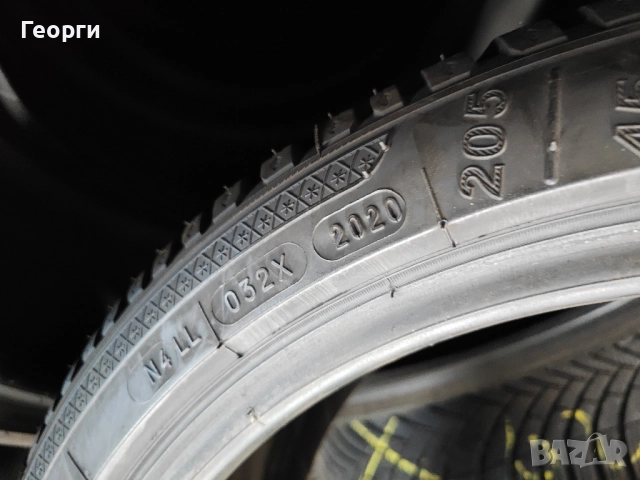 4бр.зимни гуми 205/45/17 Kleber, снимка 6 - Гуми и джанти - 52242406