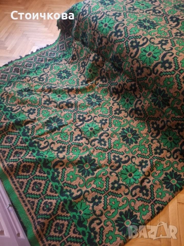 Вълнен килим, снимка 2 - Други - 53283375