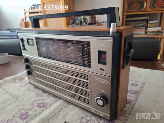 Радио Селена Б216, снимка 5 - Радиокасетофони, транзистори - 46407469