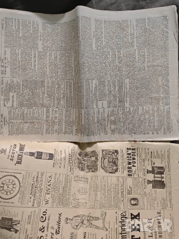 Продавам стари вестници "The Times " London, снимка 5 - Колекции - 53822189