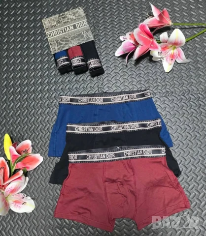 Мъжки боксерки hermes hugo boss burberry gucci , снимка 9 - Бельо - 51148125