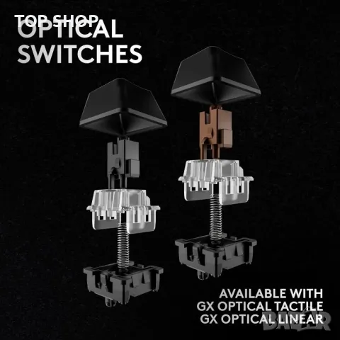 Logitech G PRO X 60 LIGHTSPEED безжична гейминг механична клавиатура, снимка 5 - Клавиатури и мишки - 49944911