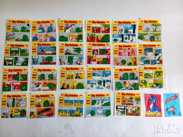 Лот Стари картинки от дъвки и карти футболисти 228бр, снимка 7 - Колекции - 53998406