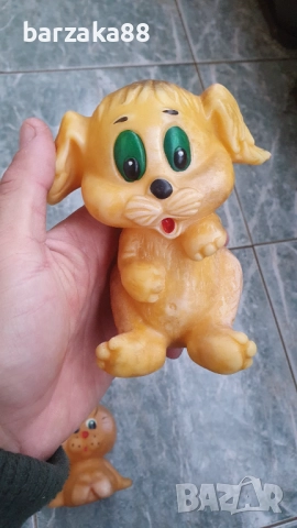 Стари гумени играчки 7 броя, снимка 6 - Антикварни и старинни предмети - 52372834