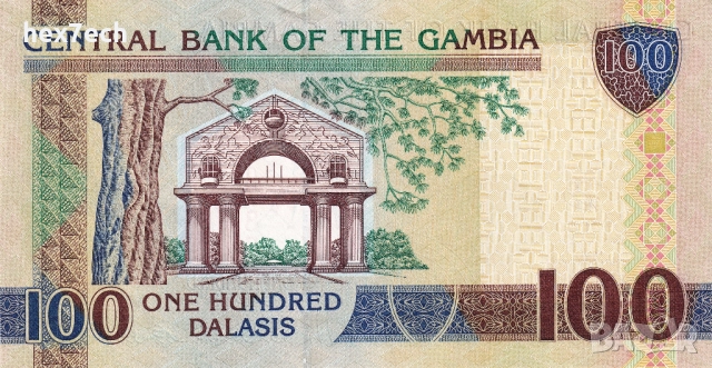 ❤️ ⭐ Гамбия 2006-2018 100 даласи UNC нова ⭐ ❤️, снимка 3 - Нумизматика и бонистика - 52887265