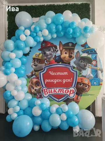 Украса на тема пес Патрул (paw patrol) чейс, снимка 5 - Декорация - 48094809