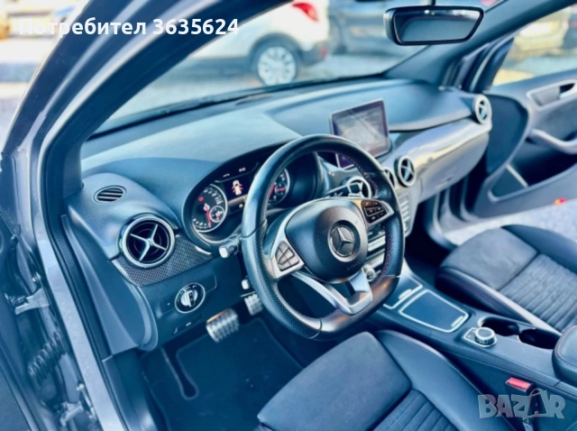 Mercedes-Benz B 200 D AMG 4-Matic, 128 500км!!! Пълна серв. история!, снимка 9 - Автомобили и джипове - 53754184