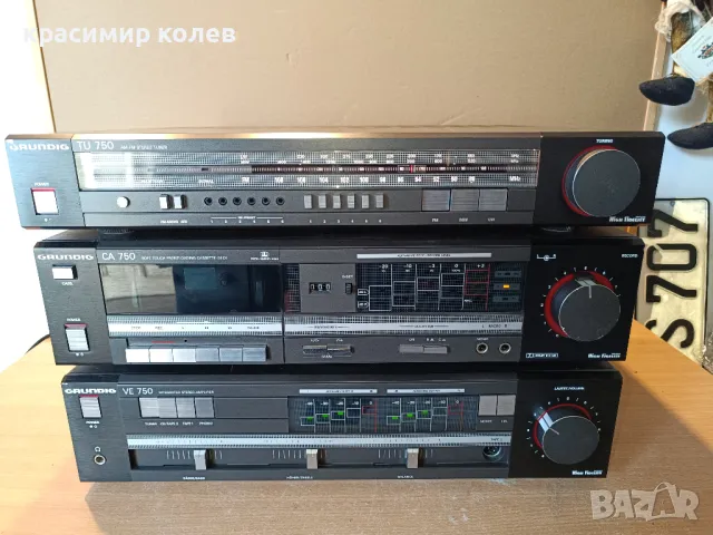 тунер,дек и усилвател "GRUNDIG VE750,CA750,TU750", снимка 3 - Ресийвъри, усилватели, смесителни пултове - 48909025