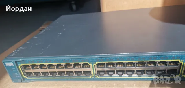 Cisco Catalyst 3560 суич, снимка 3 - Суичове - 46903062