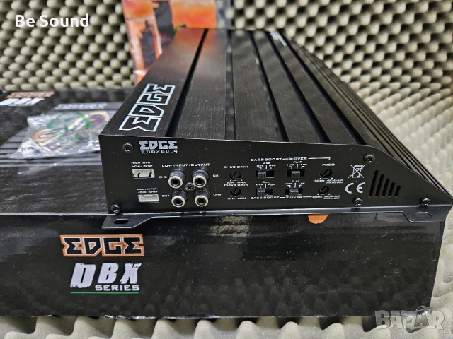 4 канален Усилвател EDGE EDA 4.200 клас АБ , снимка 7 - Ресийвъри, усилватели, смесителни пултове - 53688178