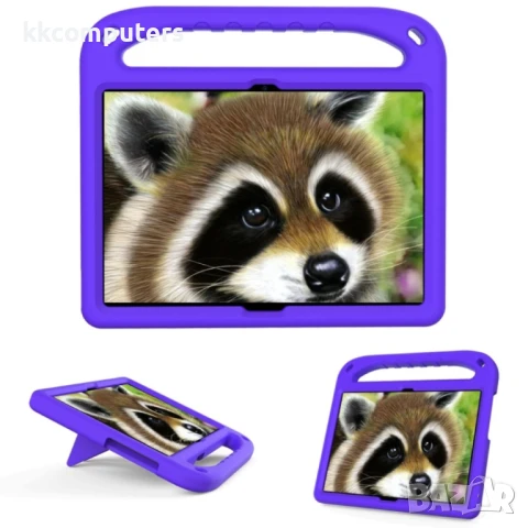 Huawei MediaPad T5 EVA Удароустойчив Калъф с Удобна Дръжка и Стойка + Протектор, снимка 7 - Калъфи, кейсове - 51129624