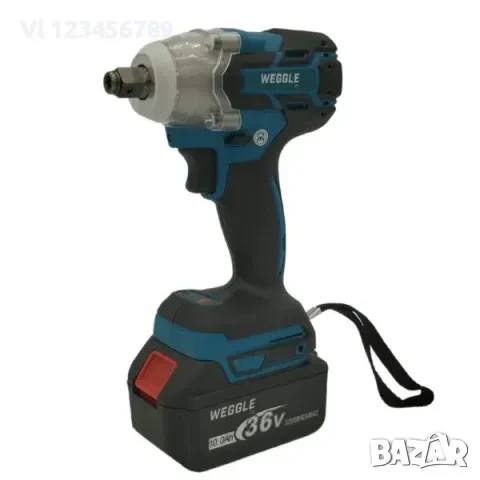 безчетков акумулаторни ударен Винтоверт и Безчетков Ъглошлайф Weggle36V,10Ah, снимка 2 - Други инструменти - 50667647