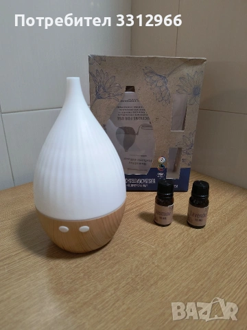 Чисто нов аромадифузер с сменящи светлини 10по18см