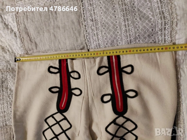 Народна носия Потури, снимка 8 - Антикварни и старинни предмети - 54083772