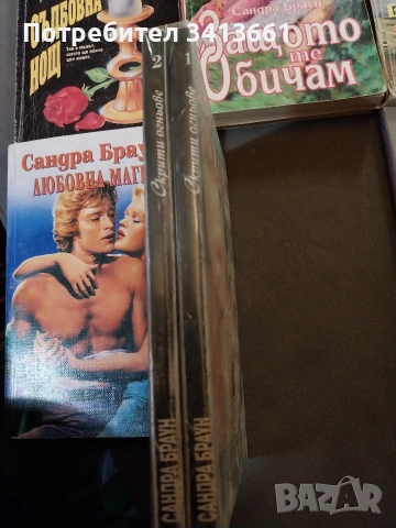 Книги-трилъри и Сандра Браун, снимка 8 - Художествена литература - 53226375