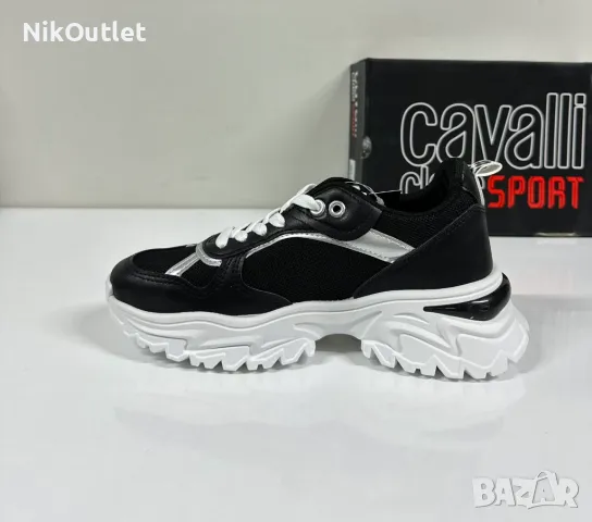 Cavalli Class Sneakers Black, снимка 2 - Кецове - 47458762