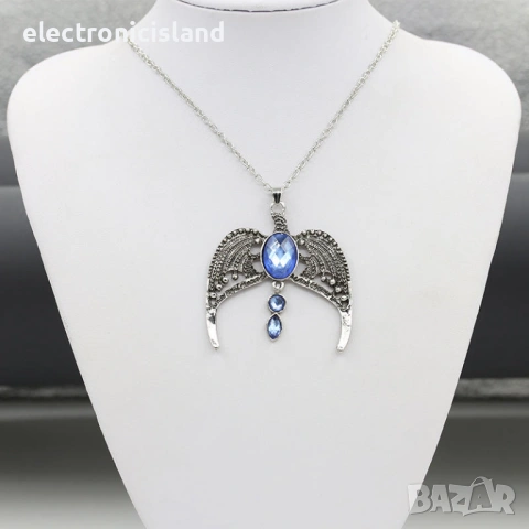 Колие диадемата на Роуина Рейвънклоу (Rowena Ravenclaw) от Хари Потър Harry Poter, снимка 2 - Колиета, медальони, синджири - 53574644