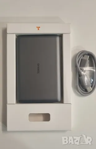 Безжична магнитна външна батерия TORRAS 5000mAh, снимка 4 - Друга електроника - 49113886