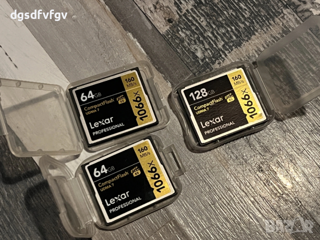 Карта памет Lexar Professional 1066x CF 64GB