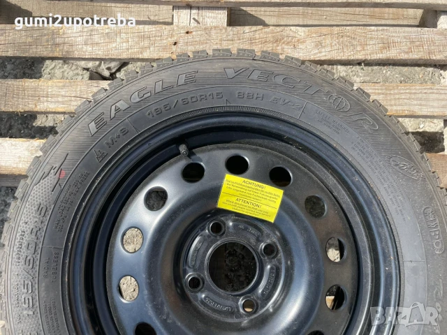 15 резервна джанта 4х108 FORD Focus Fusion Fiesta 6J et52,5 195/60/15, снимка 2 - Гуми и джанти - 51085394