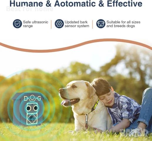  Bubbacare Устройство против лай- 3 нива на възпиране на кучета, снимка 2 - За кучета - 50642727