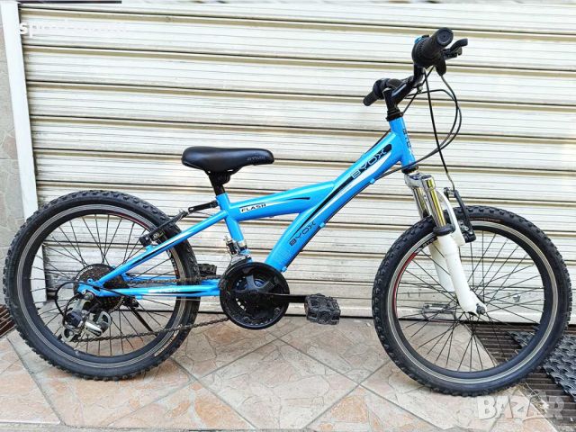 Детски велосипед Byox Flash 20" за момчета - Син, употребяван в много добро състояние!, снимка 1 - Велосипеди - 45960346