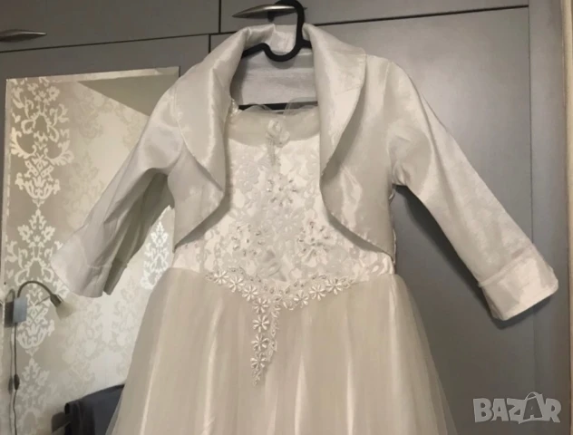 Супер лукс рокля с болеро за шаферка, снимка 6 - Рокли - 50789350