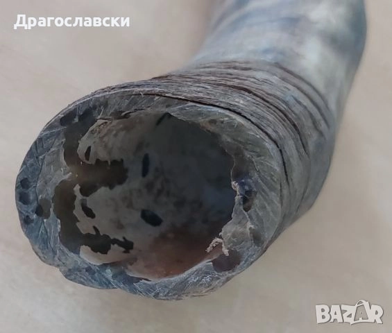 Рога, рогове: Кух рог  - 20, 15, 19 см, плътен, дръжка, снимка 10 - Други - 46576361