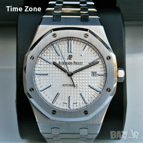 Audemars Piguet Royal Oak 41mm Steel Blue Dial Automatic Различни Варианти, снимка 12 - Мъжки - 48183763