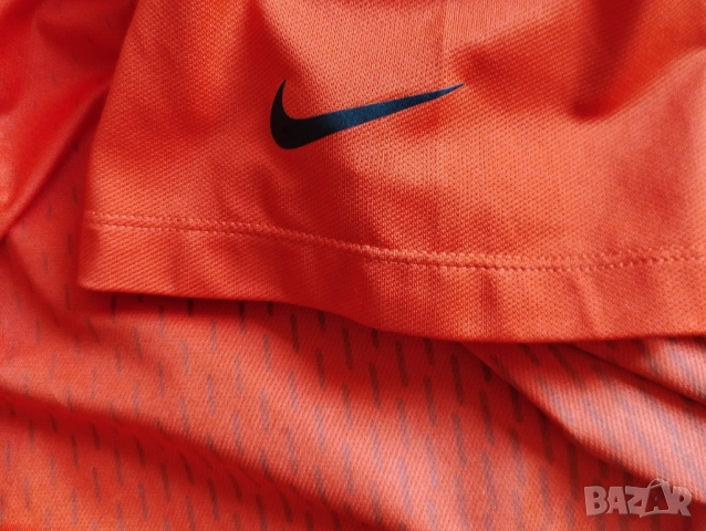 тениска Nike- Golf- dri fit-размер M- оранжев, снимка 9 - Тениски - 53850942