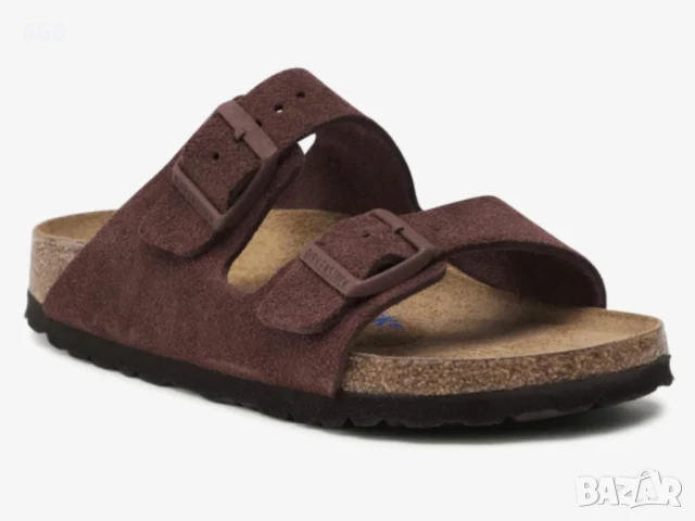 Чехли Arizona Кафяв Марка: Birkenstock, снимка 5 - Мъжки чехли - 51237161