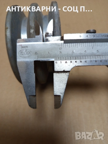 Соц Стара Двуканална Шайба Тегло 1.750лг., снимка 7 - Антикварни и старинни предмети - 52004061