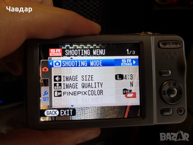 Фотоапарат Fujifilm T350, снимка 2 - Фотоапарати - 52537379