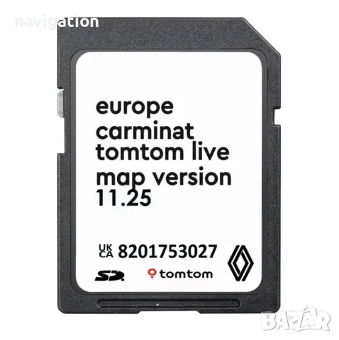 🚘🚘🚘 🇧🇬 SD card 2025 Рено навигация карта TomTom Carminat LIVE,R-LINK/RENAULT Megane,Clio,Lagunа, снимка 1 - Аксесоари и консумативи - 31081707