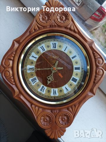 Работещ кварцов стенен часовник  Антарес СССР , снимка 1 - Антикварни и старинни предмети - 45481275