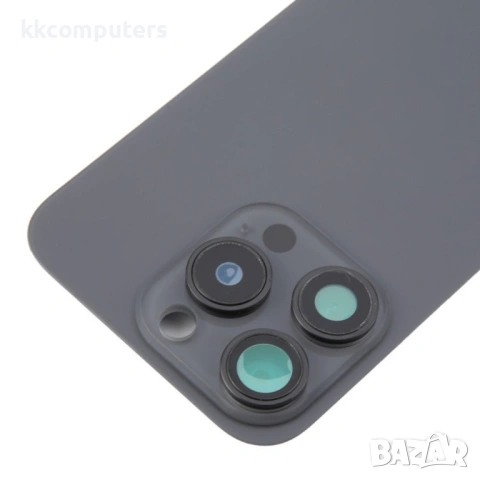 Оригинален Стъклен Заден Капак за iPhone 16 Pro Max с Рамка за Камерата и MagSafe Магнит – 4 цвята, снимка 8 - Резервни части за телефони - 54131746