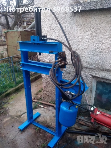 хидравлична преса 25тонна, снимка 5 - Други машини и части - 53802193