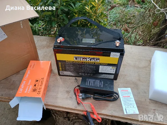  Liito Kala LiFePO4 120 AH 12 V Тягов Акумулатор, снимка 10 - Друга електроника - 48685614