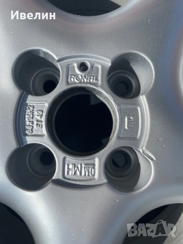 15 цола джанти 4х100  за Опел , снимка 5 - Гуми и джанти - 53973132