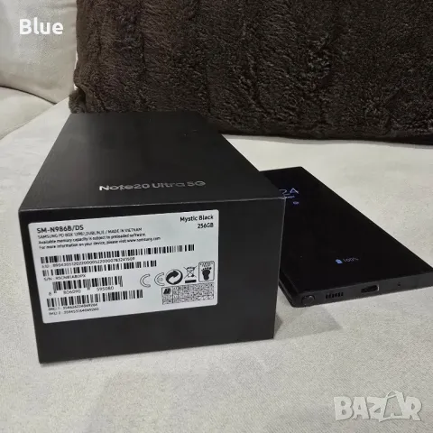 💝 Samsung Galaxy Note 20 Ultra, Dual SIM, 256GB, 12GB RAM, 5G, Mystic Black + Безплатна доставка!, снимка 6 - Samsung - 49328590