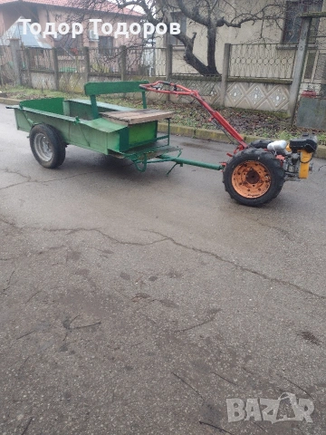 Мотоблок, мотофреза или мотокултиватор акме с ремарке след основно сервизиране и рециклиране., снимка 4 - Селскостопанска техника - 53671657