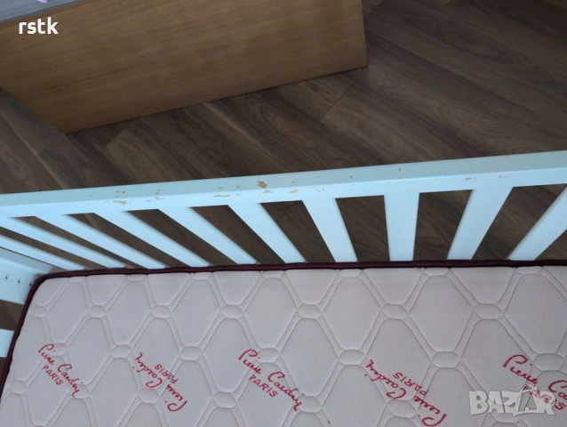 Бебешко легло ВисВиталис Moonet Cuna11 с матрак Магнифлекс Pierrе Cardin, снимка 5 - Бебешки легла и матраци - 53289971