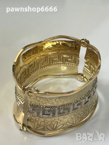 Златна гривна 14 карата , снимка 9 - Гривни - 51888023