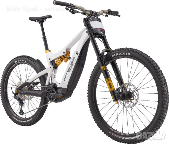 Intense Tazer MX Pro Carbon FS L-XL White Enduro e-Bike Ендуро Е-Байк, снимка 9 - Велосипеди - 45646672