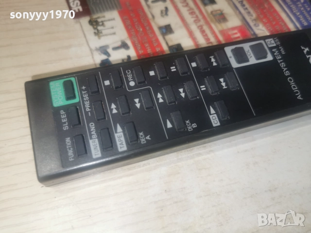 SONY RM-S51 AUDIO REMOTE-ВНОС SWISS 2512251852, снимка 2 - Ресийвъри, усилватели, смесителни пултове - 52899106
