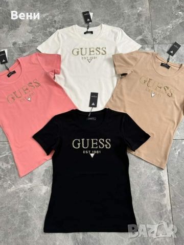 Дамска тениска Guess Реплика ААА+
, снимка 2 - Тениски - 45718563